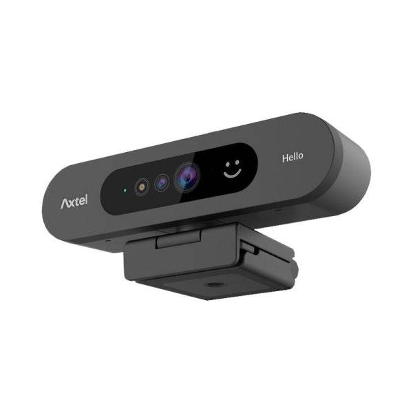 Axtel AX-FHD Webcam USB - 1080p - Plug & Play - Auto Focus - Riconoscimento Facciale