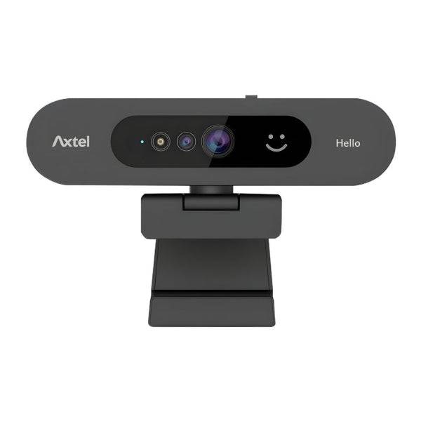 Axtel AX-FHD Webcam USB - 1080p - Plug & Play - Auto Focus - Riconoscimento Facciale