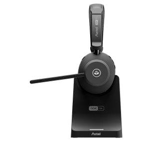 Axtel ONE BT Auriculares con Mirofono Inalambricos - Hasta 40 Horas de Autonomia - Cancelacion de Ruido - Bluetooth - Incluye Base de Carga