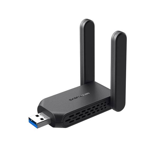 Mercusys MA32H Adattatore USB WiFi Dual Band AC1300 - USB 3.0 - Fino a 867Mbps 5GHz, Fino a 400Mbps 2.4GHz - Nero