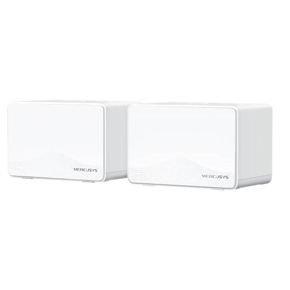 Mercusys Halo H25BE Confezione da 2 Unità Sistema Mesh Wi Fi 7 BE3600 - Cobertura Hasta 460m2 - Velocidad hasta 3600 Mbps - Colore Bianco