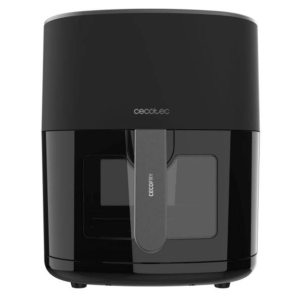 Cecotec Cecofry Fantastik Window 6500 Friggitrice ad Aria - 1700W - Capacità 6,5L - Display Digitale - Temperatura Regolabile fino a 200°C - Multifunzione - Finestra di Visualizzazione - Colore Nero
