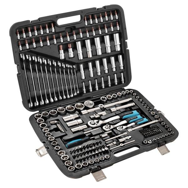 Cecotec ToolBox KRK 6200 Set di Attrezzi - 216 Pezzi - Include Accessori - Colore Nero