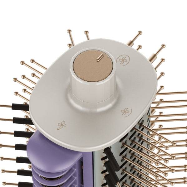 Cecotec CeramicCare Allin1 Spazzola Soffiante - 1500W - Piastre Riscaldanti - Multifunzione - Rivestimento Ceramico - Generatore di Ioni - Temperatura Regolabile - Cavo 360º - Colore Bianco