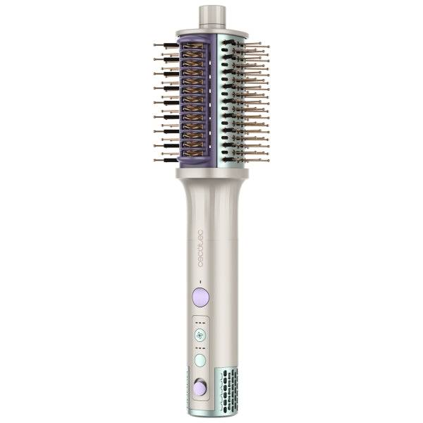 Cecotec CeramicCare Allin1 Spazzola Soffiante - 1500W - Piastre Riscaldanti - Multifunzione - Rivestimento Ceramico - Generatore di Ioni - Temperatura Regolabile - Cavo 360º - Colore Bianco