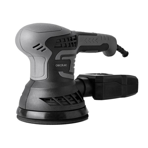 Cecotec PerfectSurface 350 Rotate Levigatrice Orbitale - 350W - Velocità 13.000rpm - Include Ricambi - Cavo 3m - Serbatoio Polvere - Colore Grigio Scuro