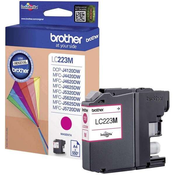 Brother LC223 Magenta Cartuccia d'Inchiostro Originale - LC223MBP