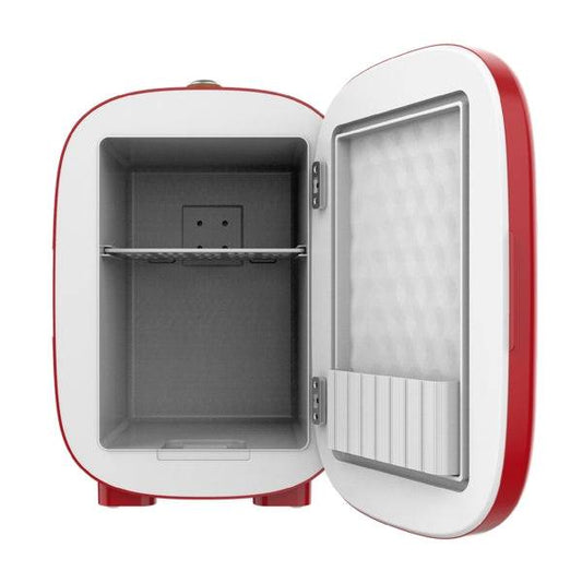 Cecotec Bolero MiniCooling 4L Bora Red Mini Frigorifero Portatile - Capacità 4L - Voltaggio 12V - Temperatura Regolabile - Raffredda fino a 7ºC - Funzione Riscaldamento fino a 50ºC - Colore Rosso