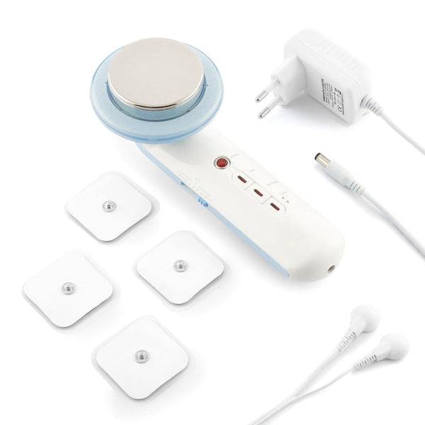 Innovagoods CellyMax Massaggiatore Anticelulitico Cavitazione Ultrasonica 3 in 1 - Infrarossi - Elettrostimolazione EMS - Intensità Regolabile - Uso Corporeo