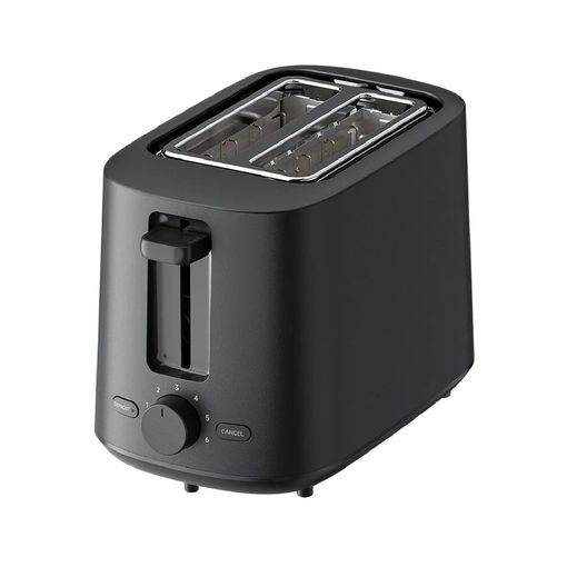 Xiaomi Toaster Tostapane 930W - Fessura Larga 35 mm - 6 Livelli di Tostatura - Funzione Scongela e Riscalda - Griglia Pieghevole Tipo Mini Forno - Vassoi Raccoglimolliche - Materiale Idoneo per Alimenti - Colore Nero