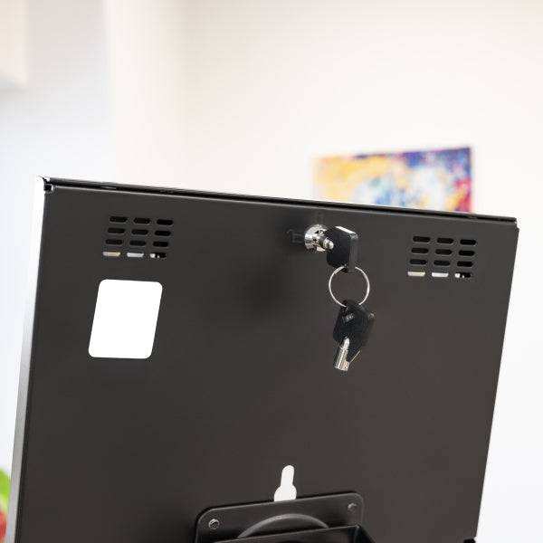 Tooq Supporto Antifurto con Serratura di Sicurezza Per Tablet da 12.4" a 13" - VESA 75x75