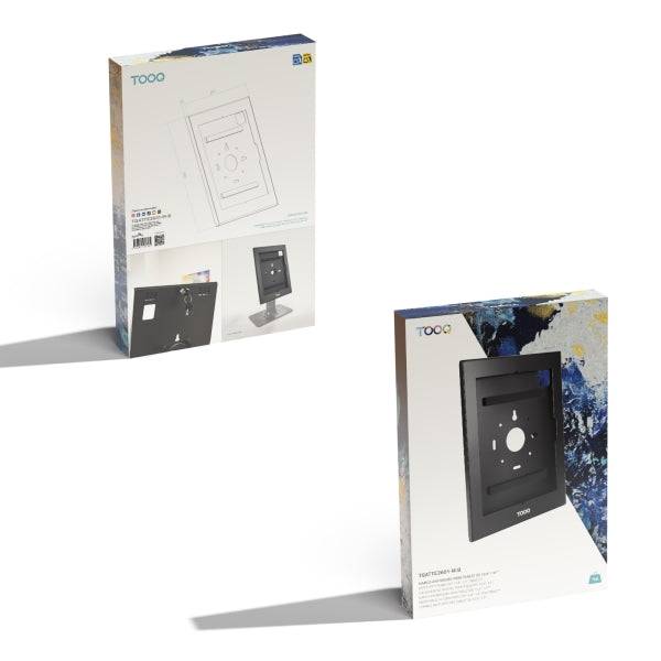 Tooq Supporto Antifurto con Serratura di Sicurezza Per Tablet da 12.4" a 13" - VESA 75x75