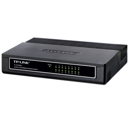 Switch di Rete 16 Porte 10/100 Mbps