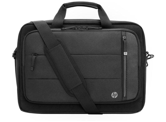 HP Renew Executive Valigetta per Notebook 16" Espandibile - Resistente all'Acqua - Scomparto Imbottito - Porta USB‑C Esterna e Passacavo - Tasca RFID e Tasca Localizzatore - Tracolla Rimovibile - Colore Nero
