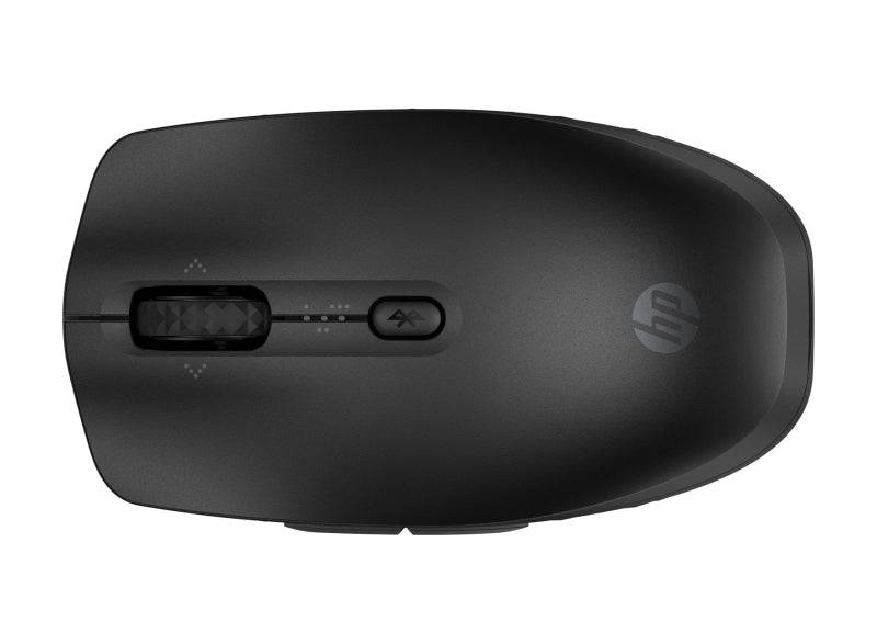 HP 425 Mouse Wireless Bluetooth - 4000 DPI Multi-Superficie - Connette fino a 3 Dispositivi - Bluetooth 5.3 + Swift Pair - 6 Pulsanti Programmabili - Clic Silenzioso - Autonomia 24 Mesi - Colore Nero