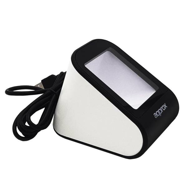 Approx Lettore di Codici a Barre da Banco 1D/2D - Legge Documento d'Identità Digitale - Indicatore LED e Beeper - Velocità di Scansione 30fps - Scatto Automatico