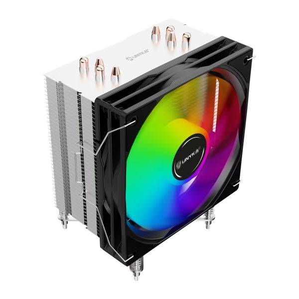 Unykach Unycool H41 ARGB Dissipatore CPU - Multisocket Universale - Ventola 120mm - Illuminazione ARGB - Colore Nero