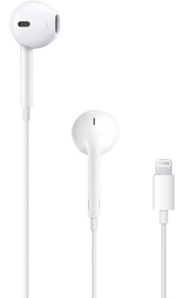 Apple EarPods Cuffie Binaurali Lightning - Microfono Integrato - Controllo Volume - Colore Bianco