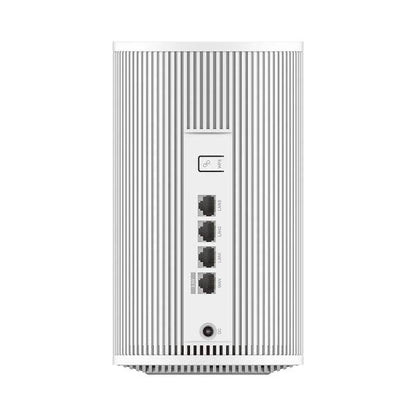Cudy BE6500 Confezione 2 Sistemi WiFi 7 Mesh 2.5G - Server e Client VPN - Ethernet 2.5Gbps - Supporta fino a 200 Dispositivi - Controllo Cloud con App - 116x202mm - Colore Bianco