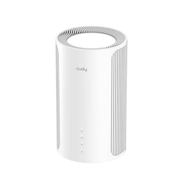 Cudy AX3000 Router WiFi 6 5G SA/NSA - Server e Client VPN - Ethernet 1Gbps - Nano Sim - Controllo Cloud con App - Doppia Banda fino a 2.6Gbps - Colore Bianco