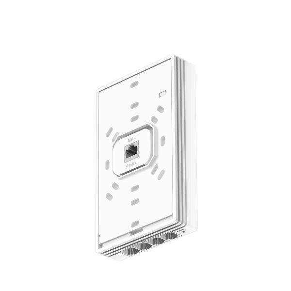 Cudy AX3000 Punto di Accesso a Parete - Doppia Banda fino a 2402Mbps - WiFi 6 - Copertura 60m² - Supporta fino a 560 Dispositivi - PoE Passivo - Auto Riavvio - GbE Schermato - Colore Bianco