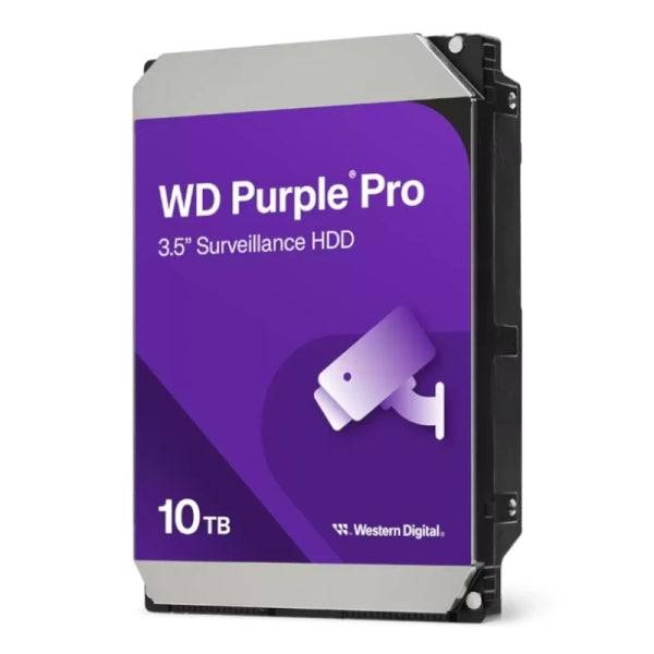 WD Purple Pro Disco Rigido Interno 3.5" 10TB SATA3 512MB