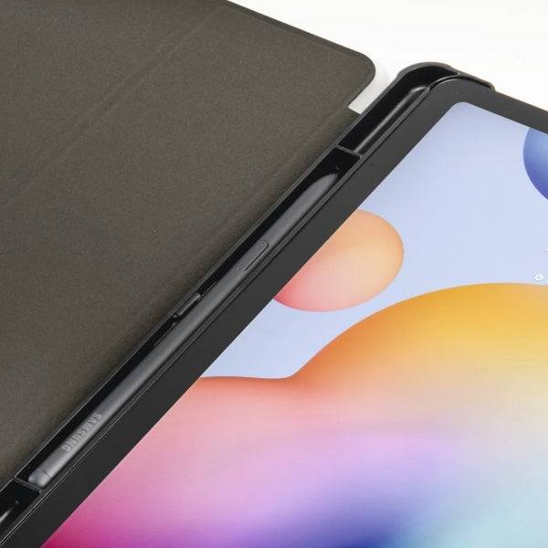 Hama Fold Custodia per Tablet Galaxy Tab S6 Lite 10.4" - Scomparto Penna Integrato - Policarbonato e Poliuretano - Funzione Supporto - Colore Nero