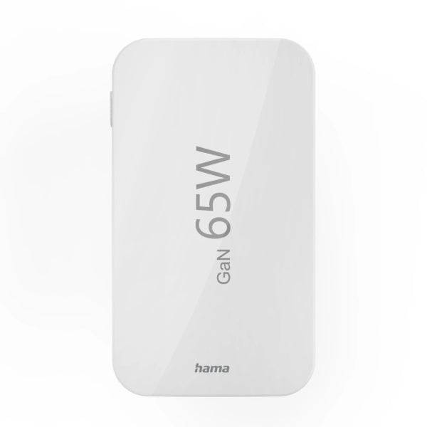 Hama Caricabatterie da Parete - Potenza 65W - 2x USB-C - USB-A - Power Delivery - Qualcomm - Colore Bianco