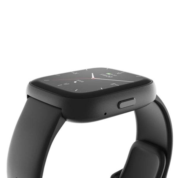 Hama 4000 Orologio Intelligente Smartwatch - Bluetooth 5.3 - Batteria 300mAh - Schermo TFT 1.65" - IP68 - Cinturino Silicone - 3.9x1.1x4.6cm - Colore Nero