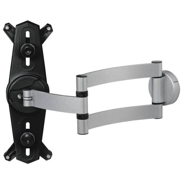 Hama Supporto da Parete per Tablet da 7 a 11" - Capacità 1kg - Funzione Rotante - Alluminio - Colore Nero e Argento