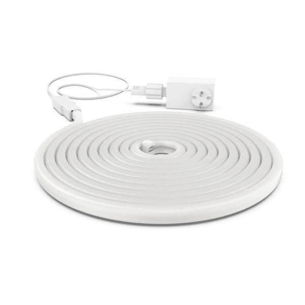 Hama Striscia LED Neon RGB Intelligente per Esterno - Lunghezza 5m - IP44 - WiFi - Flessibile - Multicolore