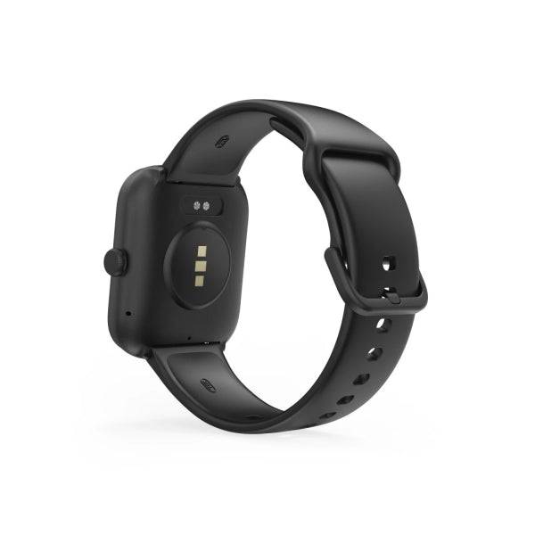 Hama 5000 Smartwatch - Bluetooth 5.3 - Batteria 300mAh - Display TFT 1.65" - IP68 - Cinturino in Silicone - 3.9x1.3x4.7cm - Colore Nero