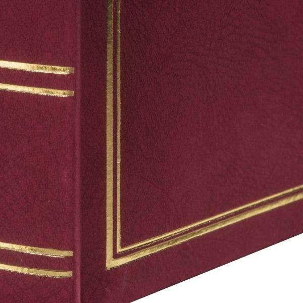 Hama Londres Album de Fotos - 80 pagine Blancas - 30x30cm - Colore Rosso
