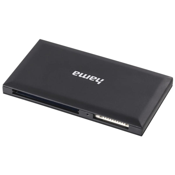 Hama Lettore di Schede - CompactFlash - Compatibile con SD - Micro-SD - Connessione USB-A - 90.3x9x50.3mm - Colore Nero