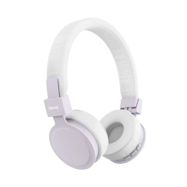 Hama Freedom Lit III Cuffie con Microfono Omnidirezionale - Bluetooth - Pieghevoli - Archetto Regolabile - Portata 10m - Assistente Vocale - Ricarica USB-C - Colore Bianco