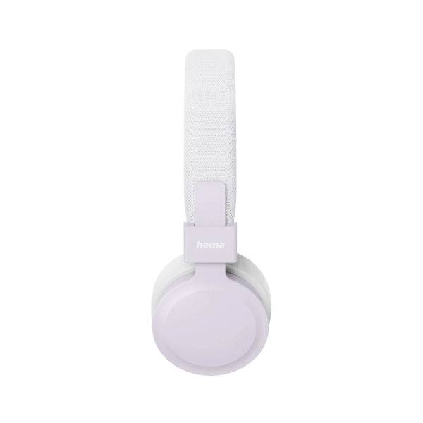Hama Freedom Lit III Cuffie con Microfono Omnidirezionale - Bluetooth - Pieghevoli - Archetto Regolabile - Portata 10m - Assistente Vocale - Ricarica USB-C - Colore Bianco