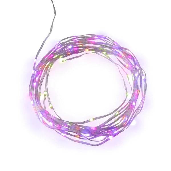 Hama Tira LED RGB Inteligente - Longitud 10m - IP65 - Cable de Alimentacion de 1.5m - WiFi - Multicolor