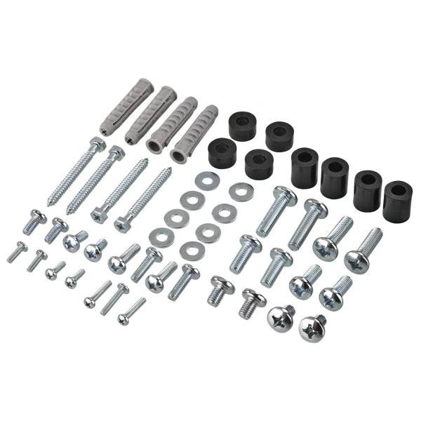 Hama Supporto Fisso Parete per TV fino a 75" - Peso Max 40kg - Inclinabile - VESA 400x400mm - Acciaio - Livella Integrata - Colore Nero