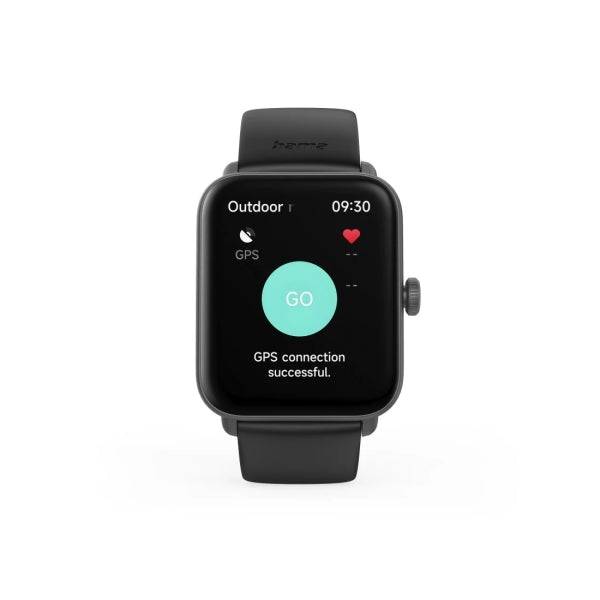 Hama 6010 Orologio Intelligente Smartwatch - Bluetooth 5.3 - Batteria 350mAh - Schermo TFT 1.65" - IP68 - Resistenza all'Acqua 3 Atm - Cinturino Silicone - GPS Integrato - 3.6x1.3x4.9cm - Colore Nero