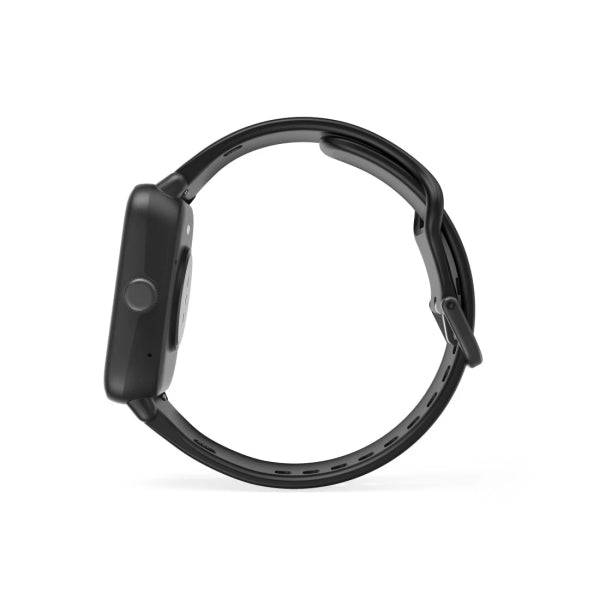 Hama 6010 Orologio Intelligente Smartwatch - Bluetooth 5.3 - Batteria 350mAh - Schermo TFT 1.65" - IP68 - Resistenza all'Acqua 3 Atm - Cinturino Silicone - GPS Integrato - 3.6x1.3x4.9cm - Colore Nero