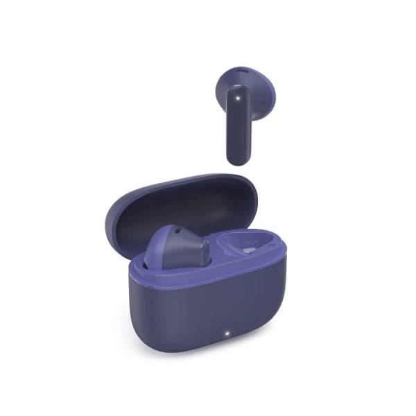Hama Freedom Light II Cuffie con Microfono Omnidirezionale - Bluetooth - Portata 10m - Assistente Vocale - Ricarica USB-C - Colore Blu