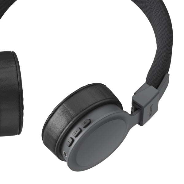 Hama Freedom Lit III Cuffie con Microfono Omnidirezionale - Bluetooth - Pieghevoli - Archetto Regolabile - Assistente Vocale - Ricarica USB-C - Colore Nero