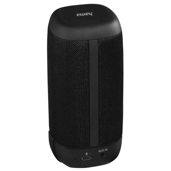 Hama Tube 4.0 Altoparlante Portatile - Potenza 3.5W - Bluetooth - USB-C - Batteria 1300mAh - Raggio 10m - 13.5x6.5x6.5cm - Colore Nero