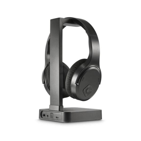 Hama Cuffie Sovraurali con Microfono Omnidirezionale - Bluetooth - 2.4GHz - Fascia Regolabile - Colore Nero