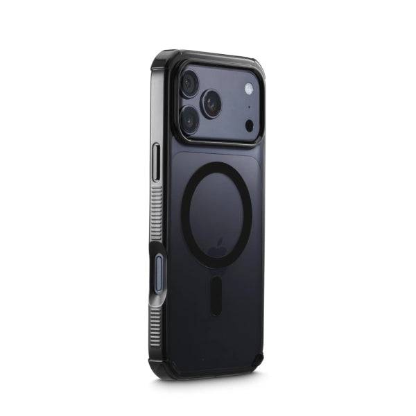 Hama Extreme Protect Cover per iPhone 17 Pro Max - Magnetico - Antiscivolo - Policarbonato - Protezione D3O - Bordi Rialzati - Colore Nero