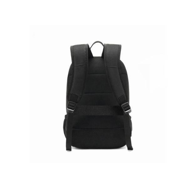 Coolbox BAG15-2N Zaino per Portatile 15.6" - Vano Imbottito - Tessuto Impermeabile - Tasche Laterali - Maniglia e Spallacci Regolabili - Cinghia Elastica per Trolley - Colore Nero