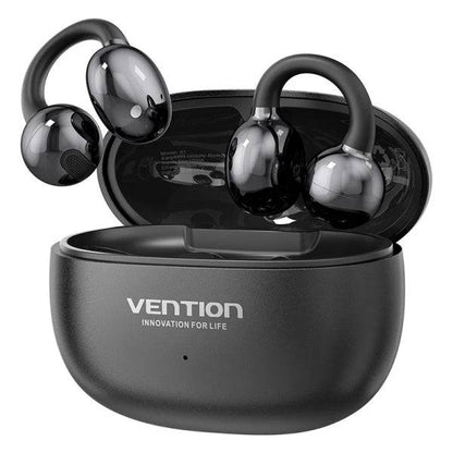 Vention A11 Clip-On Auricolari Intraurali Wireless - Bluetooth 6.0 - Portata 10m - Custodia con Batteria 400mAh