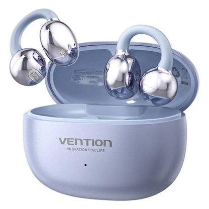 Vention A11 Clip-On Auricolari Intraurali Wireless - Bluetooth 6.0 - Portata 10m - Custodia con Batteria 400mAh