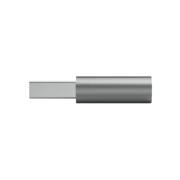 Trust Calyx Confezione da 2 Adattatori USB 3.0 - USB-A Femmina - USB-C Maschio - 8x15x32mm - Colore Grigio