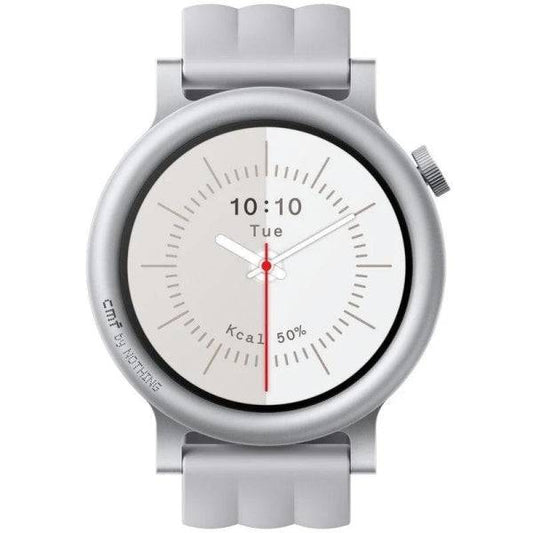 Nothing CMF Watch 3 Pro Orologio Intelligente Smartwatch Schermo 1,43" - 131 Modalità Sportive - Autonomia 13 Giorni - IP68 - Colore Light Grey